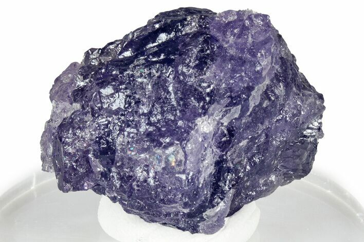 Purple Coquimbite Formation - Alcaparrosa Mine, Chile #326605
